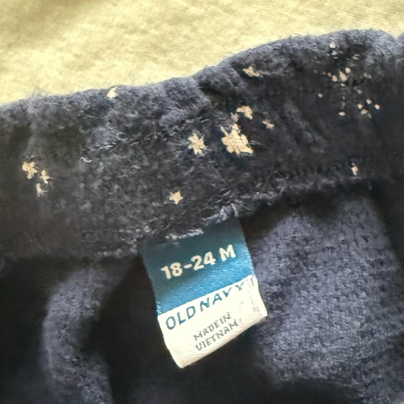 Old Navy|Baby girl cute outfit,Star moon joggers & white square neck tank••• - Picture 5 of 7